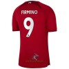 Officiële Voetbalshirt Liverpool Firmino 9 Thuis 2022-23 - Heren